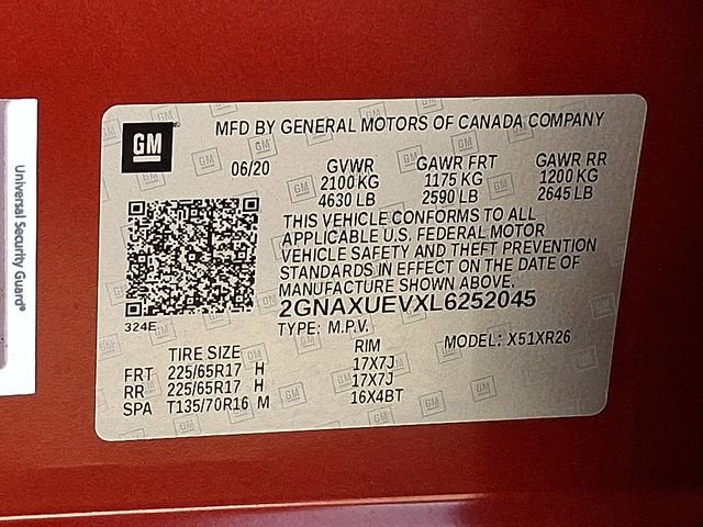 2020 Chevrolet Equinox LT