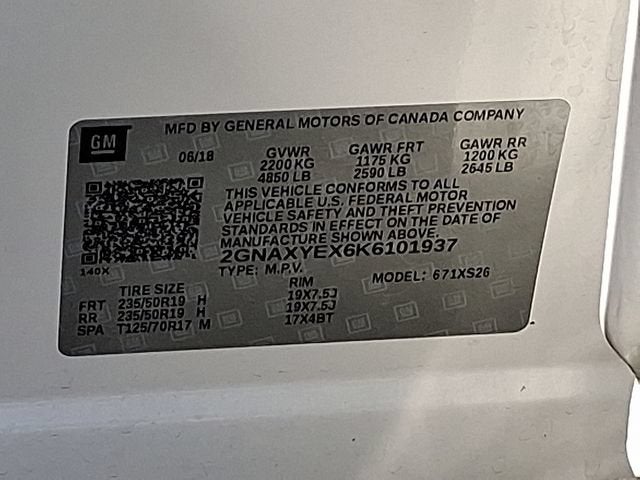 2019 Chevrolet Equinox Premier