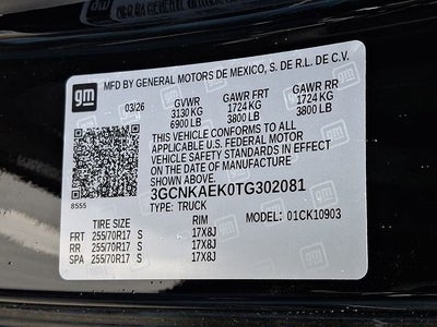 2026 Chevrolet Silverado 1500 WT