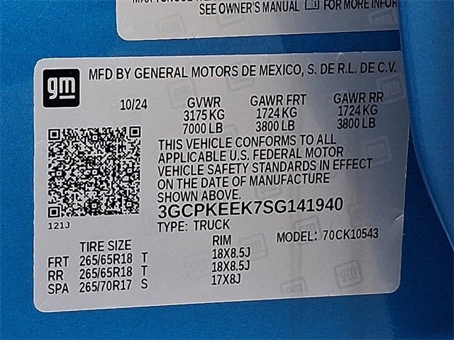 2025 Chevrolet Silverado 1500 RST