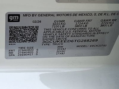 2026 Chevrolet Silverado 1500 RST