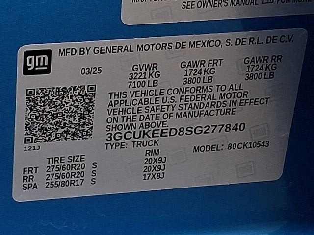 2025 Chevrolet Silverado 1500 RST