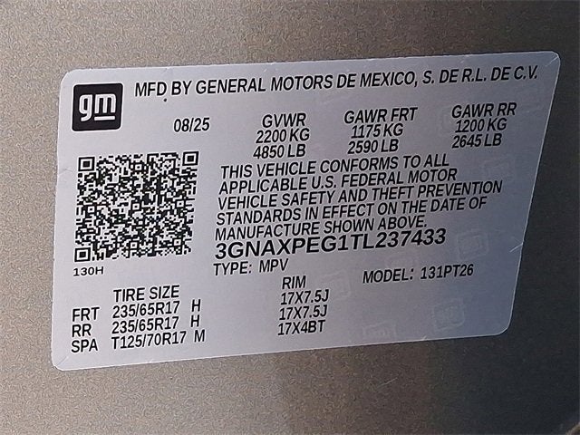 2026 Chevrolet Equinox LT