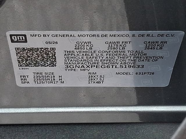 2026 Chevrolet Equinox LT