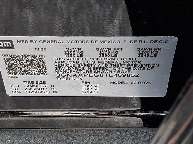 2026 Chevrolet Equinox LT