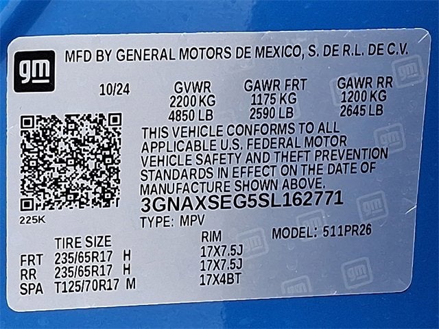 2025 Chevrolet Equinox ACTIV