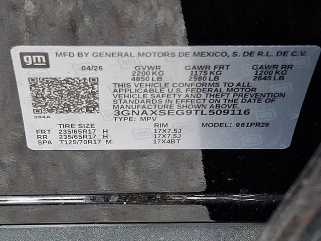 2026 Chevrolet Equinox ACTIV