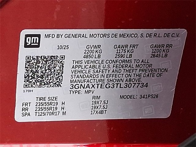 2026 Chevrolet Equinox RS