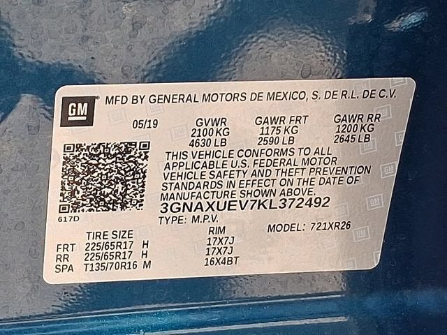 2019 Chevrolet Equinox LT