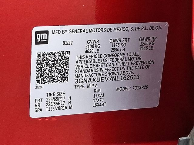 2022 Chevrolet Equinox LT