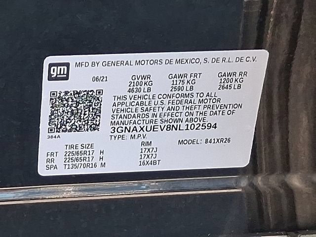 2022 Chevrolet Equinox LT