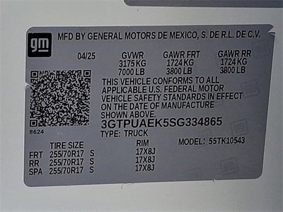 2025 GMC Sierra 1500 Pro