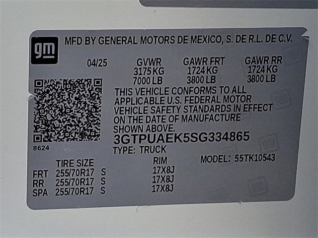 2025 GMC Sierra 1500 Pro