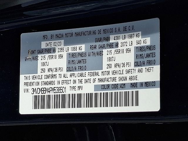 2023 Mazda Mazda CX-30 2.5 S Select Package