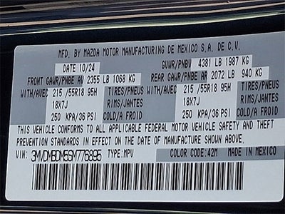 2025 Mazda Mazda CX-30 2.5 S Premium Package