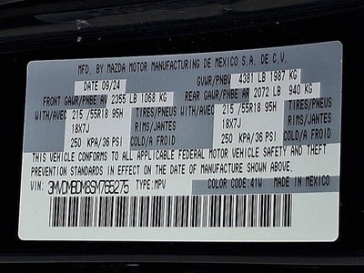 2025 Mazda Mazda CX-30 2.5 S Premium Package