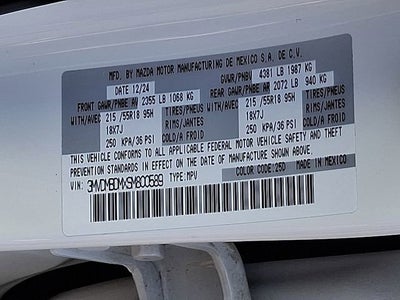 2025 Mazda Mazda CX-30 2.5 S Premium Package