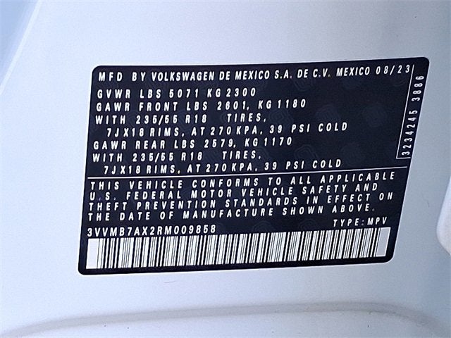 2024 Volkswagen Tiguan SE