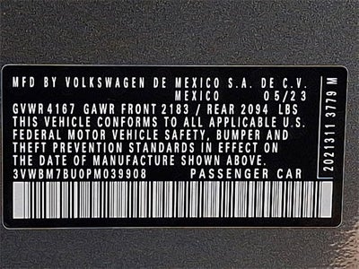 2023 Volkswagen Jetta Sport