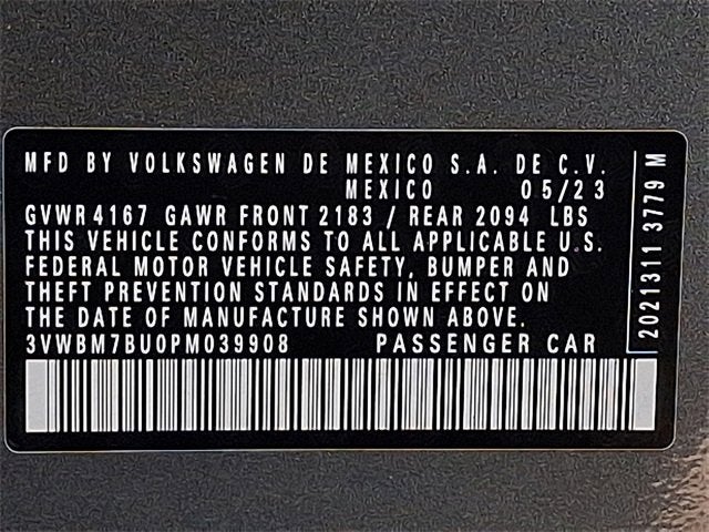 2023 Volkswagen Jetta Sport