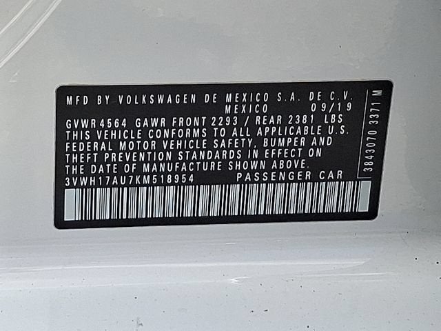 2019 Volkswagen Golf Alltrack S
