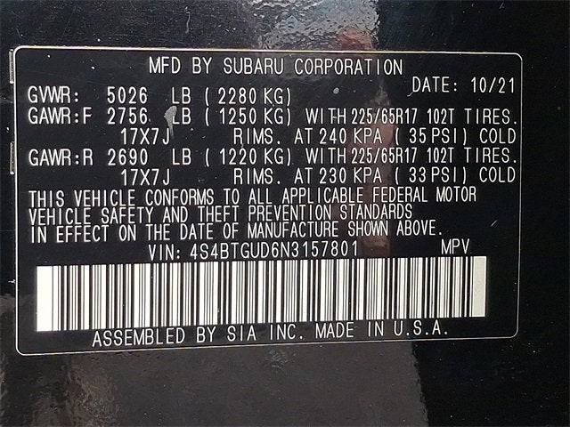 2022 Subaru Outback Wilderness