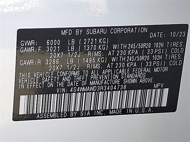 2024 Subaru Ascent Touring