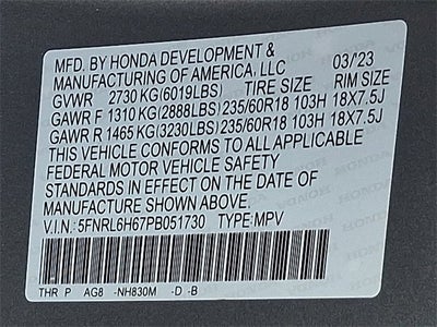 2023 Honda Odyssey EX-L