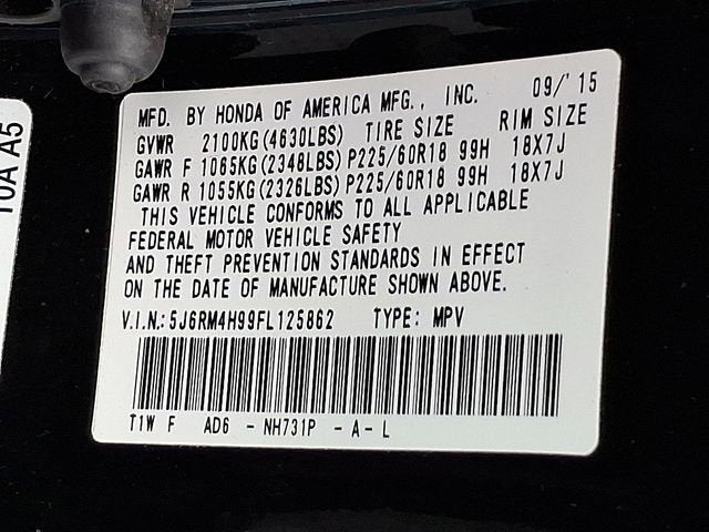 2015 Honda CR-V Touring