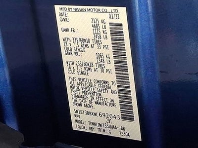 2022 Nissan Rogue SV