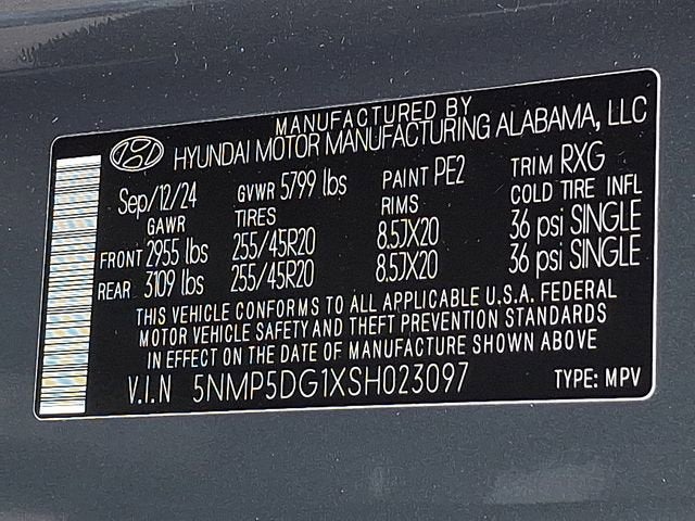 2025 Hyundai Santa Fe Hybrid Calligraphy