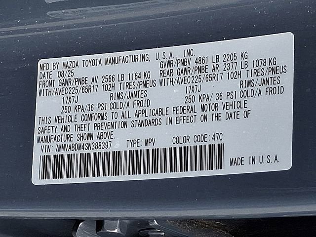 2025 Mazda Mazda CX-50 2.5 S Premium Package
