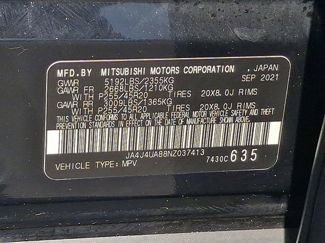 2022 Mitsubishi Outlander SE