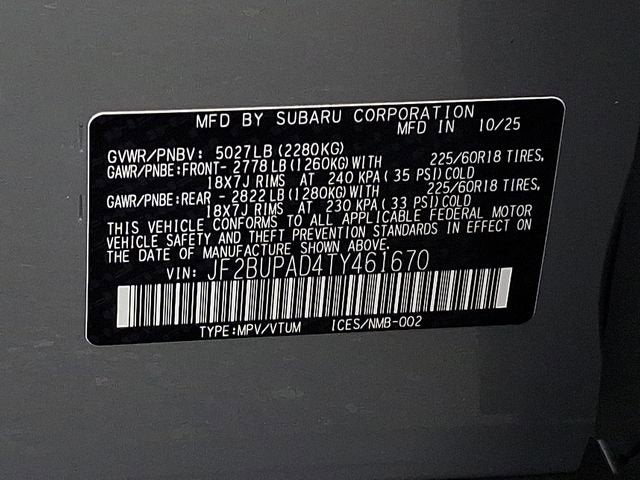 2026 Subaru Outback Premium