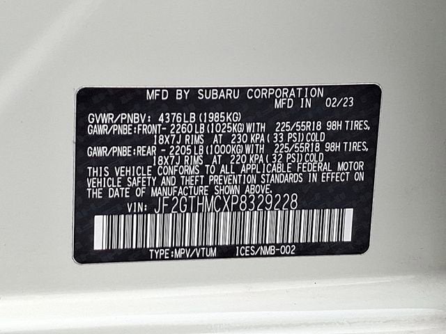 2023 Subaru Crosstrek Limited