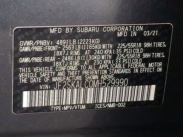 2021 Subaru Forester Sport