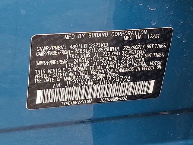 2022 Subaru Forester Wilderness