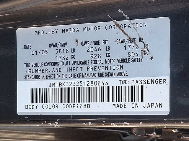 2005 Mazda Mazda3 Special Edition