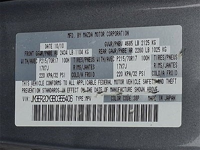 2011 Mazda Mazda CX-7 i Touring