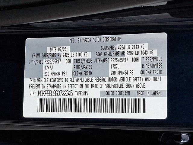 2025 Mazda Mazda CX-5 2.5 S Select Package