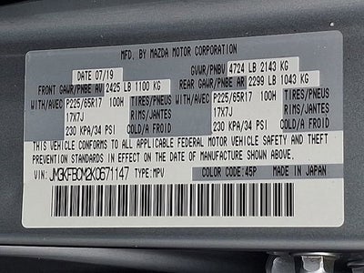 2019 Mazda Mazda CX-5 Touring