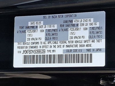 2025 Mazda Mazda CX-5 2.5 S Preferred Package