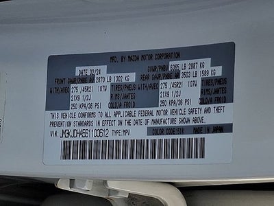 2025 Mazda Mazda CX-70 PHEV Premium Package