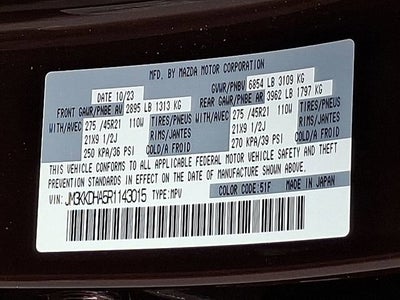 2024 Mazda Mazda CX-90 PHEV Premium