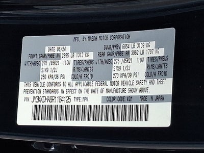 2024 Mazda Mazda CX-90 PHEV Premium