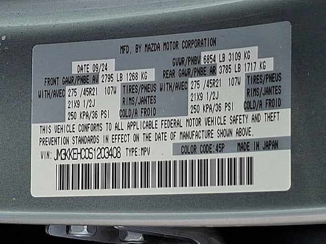 2025 Mazda Mazda CX-90 S Premium Plus Package