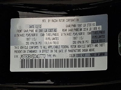 2013 Mazda Mazda CX-9 Sport