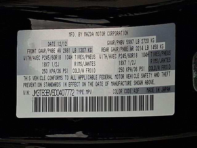 2013 Mazda Mazda CX-9 Sport