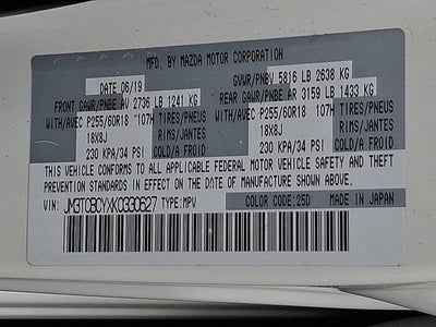 2019 Mazda Mazda CX-9 Touring