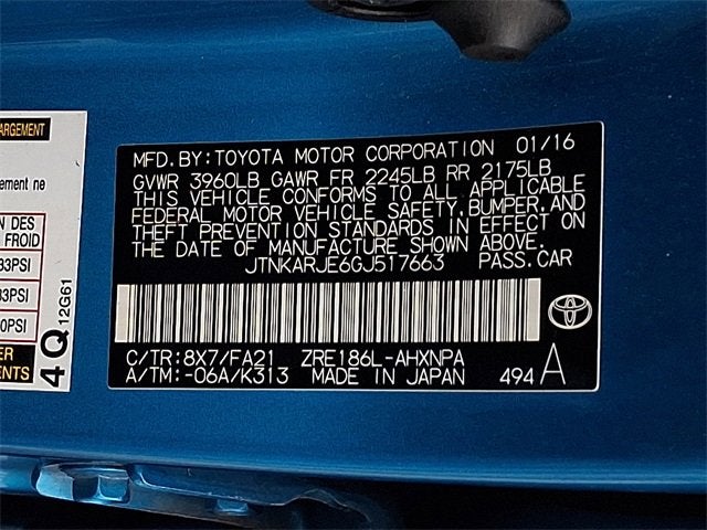 2016 Scion iM Base